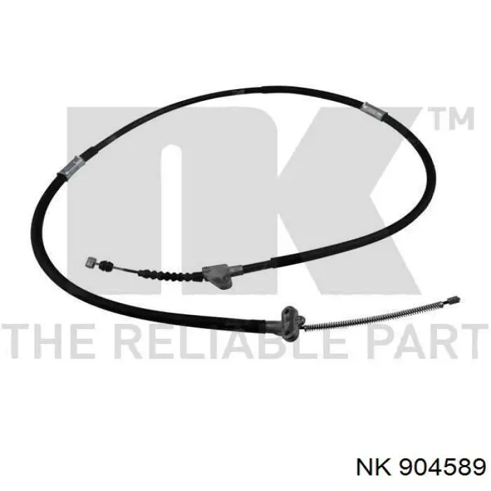 Трос ручного гальма задній, лівий 904589 NK