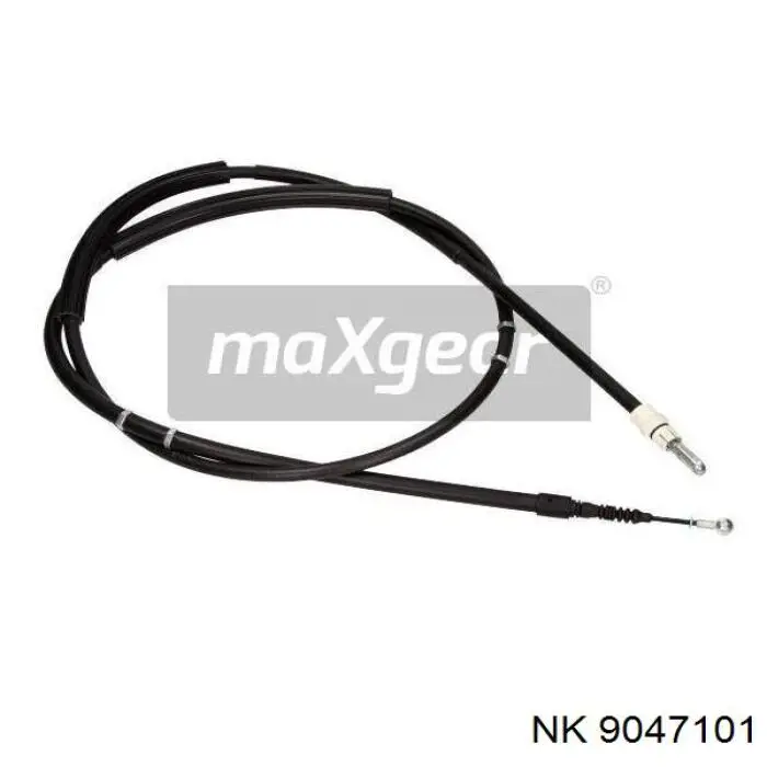 Трос ручного гальма задній, правий NK 9047101 ціна, від 14.27 USD
