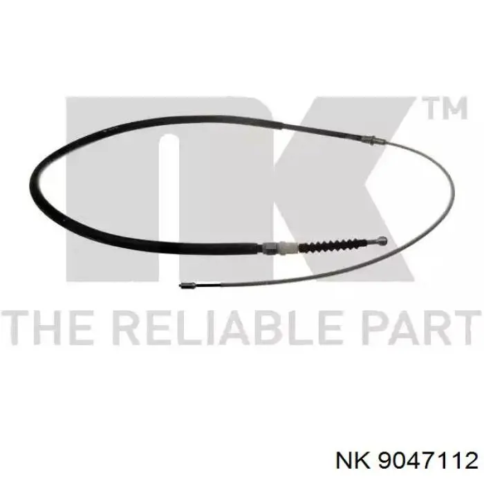 Купити 9047112 NK Трос ручного гальма задній, правий/лівий