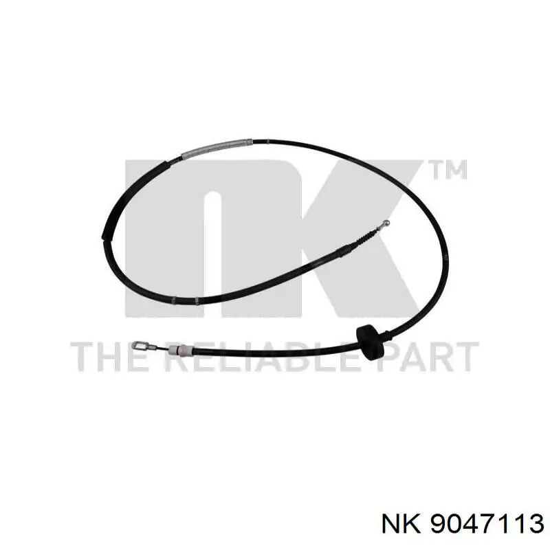 Трос ручного гальма задній, правий/лівий NK 9047113 ціна, від 10.60 USD