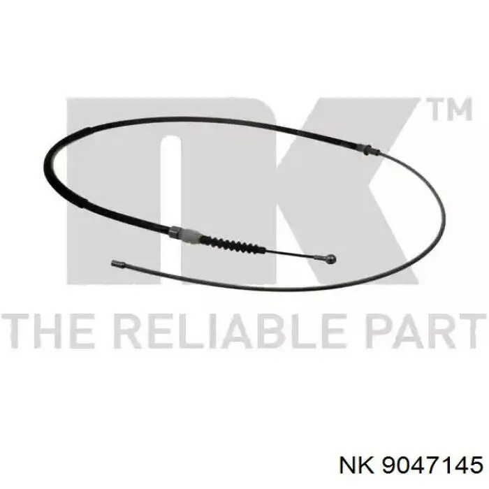 Трос ручного гальма задній, правий/лівий NK 9047145 ціна, від 10.62 USD