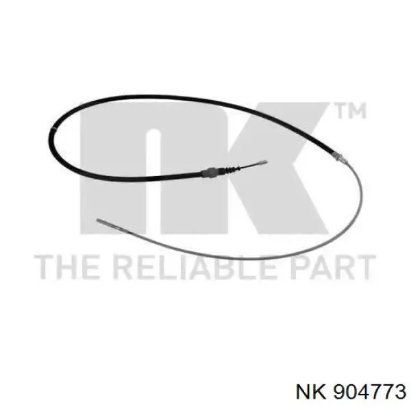 Трос ручного гальма задній, правий/лівий NK 904773 ціна, від 7.88 USD