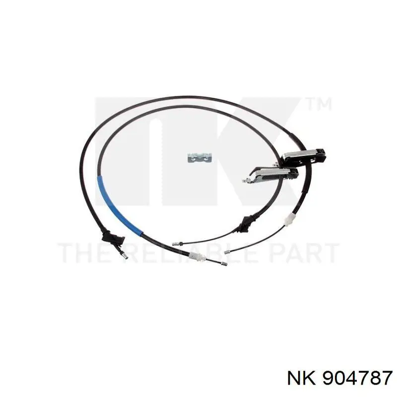 320795 Maxgear Трос ручного гальма задній, правий/лівий
