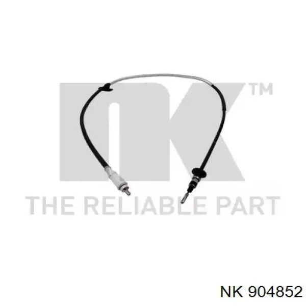 Трос ручного гальма задній, правий/лівий NK 904852 ціна, від 39.58 USD