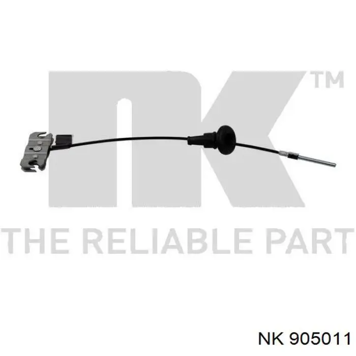 Трос стоянкового гальма передній NK 905011 ціна, від 3.57 USD