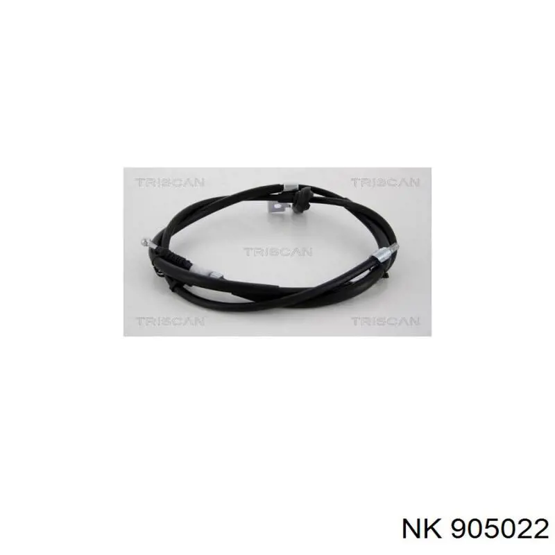 Трос стоянкового гальма задній правий NK 905022 ціна, від 23.69 USD