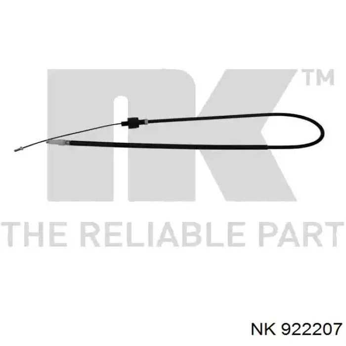 Трос зчеплення NK 922207 ціна, від 10.28 USD