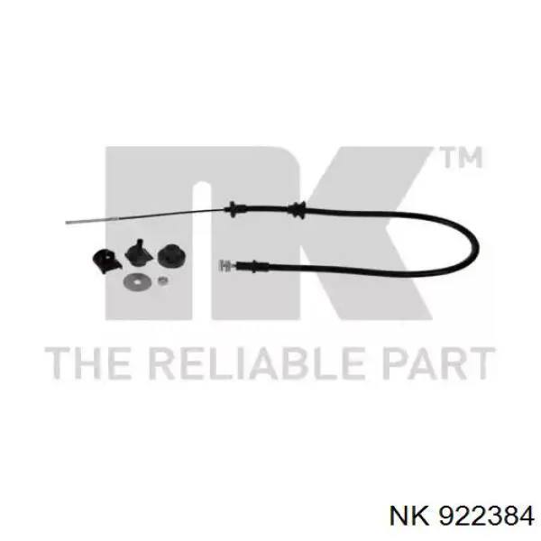 Трос зчеплення NK 922384 ціна, від 15.38 USD