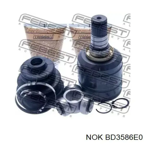 Сальник хвостовика редуктора заднього моста Musashi N2315 ціна, від 8.83 USD
