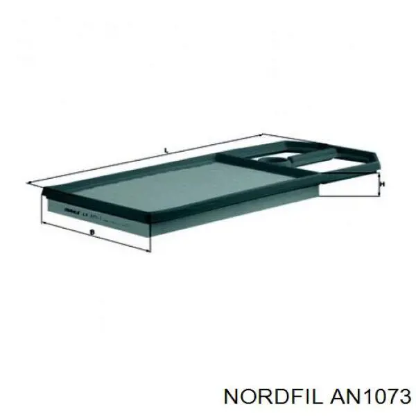 Фільтр повітряний AN1073 Nordfil