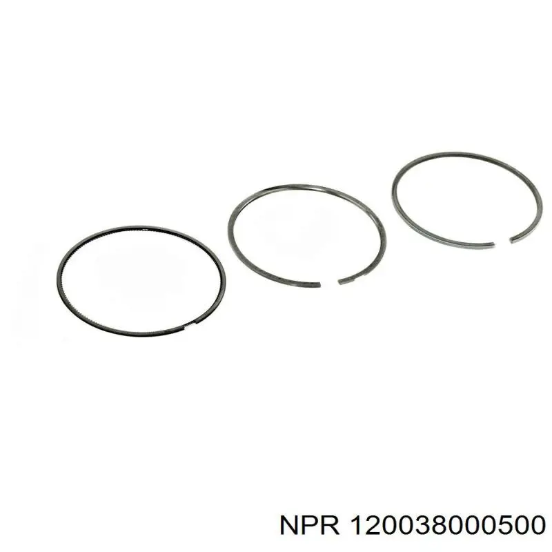 Кільця поршневі на 1 циліндр, STD. NE/NPR 120038000500 ціна, від 18.70 USD