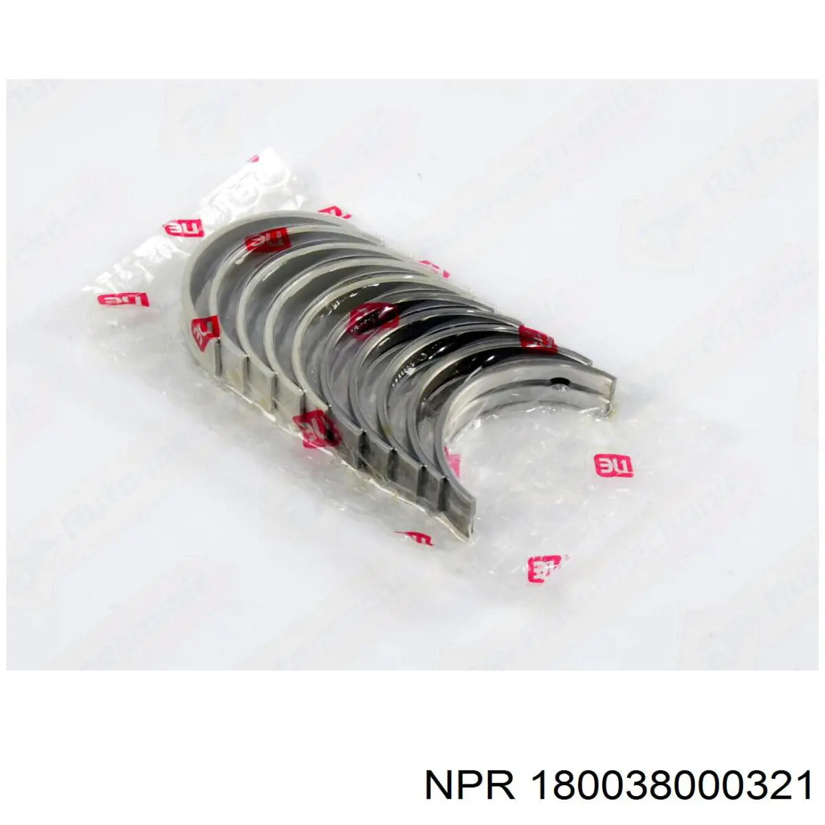 6038025000 NE/NPR вкладиші колінвала, корінні, комплект, 2-й ремонт (+0,50)