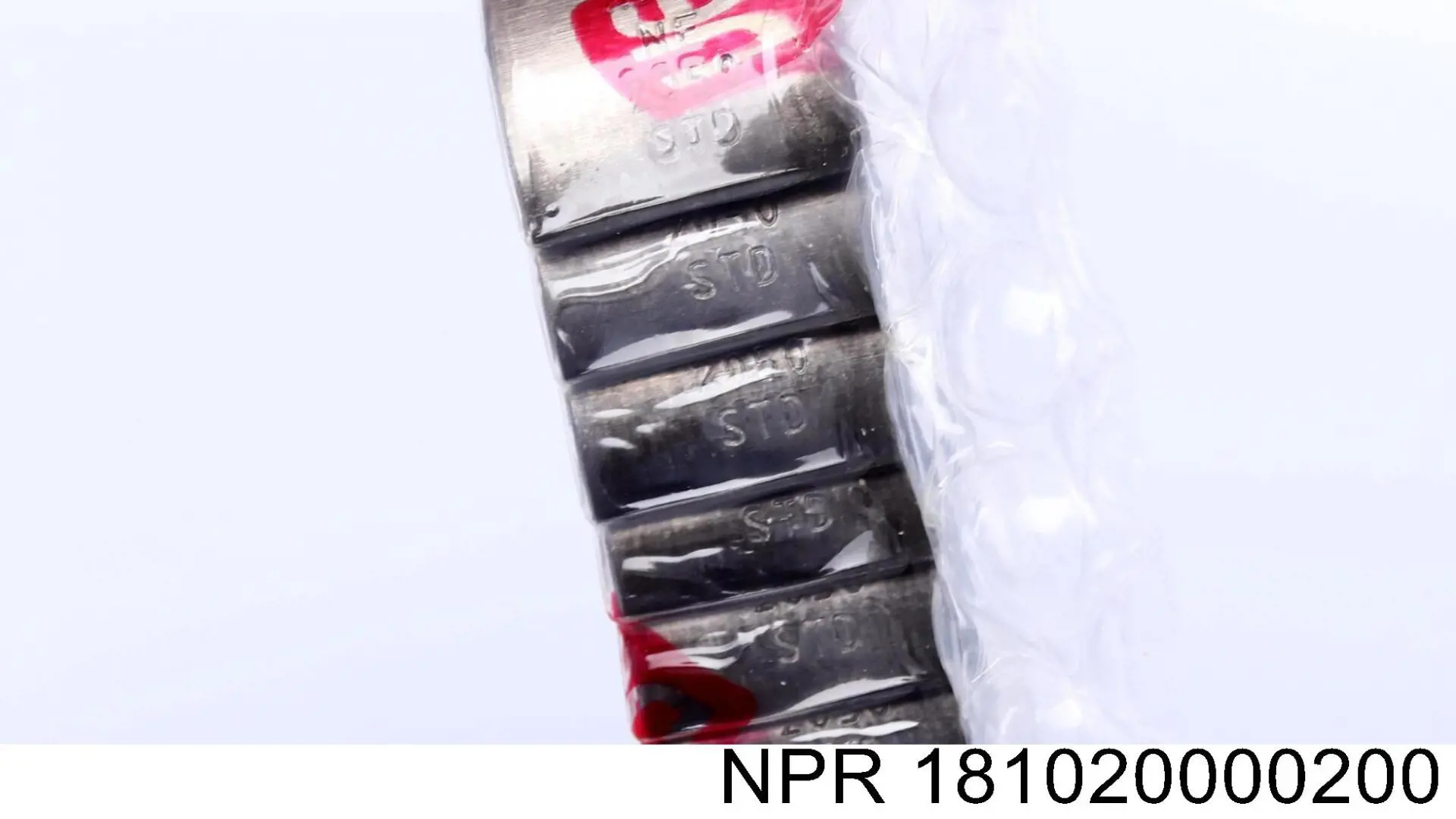 181020000200 NE/NPR вкладиші колінвала, шатунні, комплект, стандарт (std)