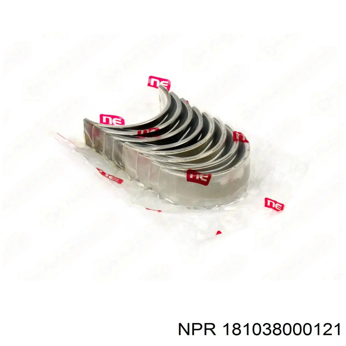 61385050 NE/NPR вкладиші колінвала, шатунні, комплект, 2-й ремонт (+0,50)