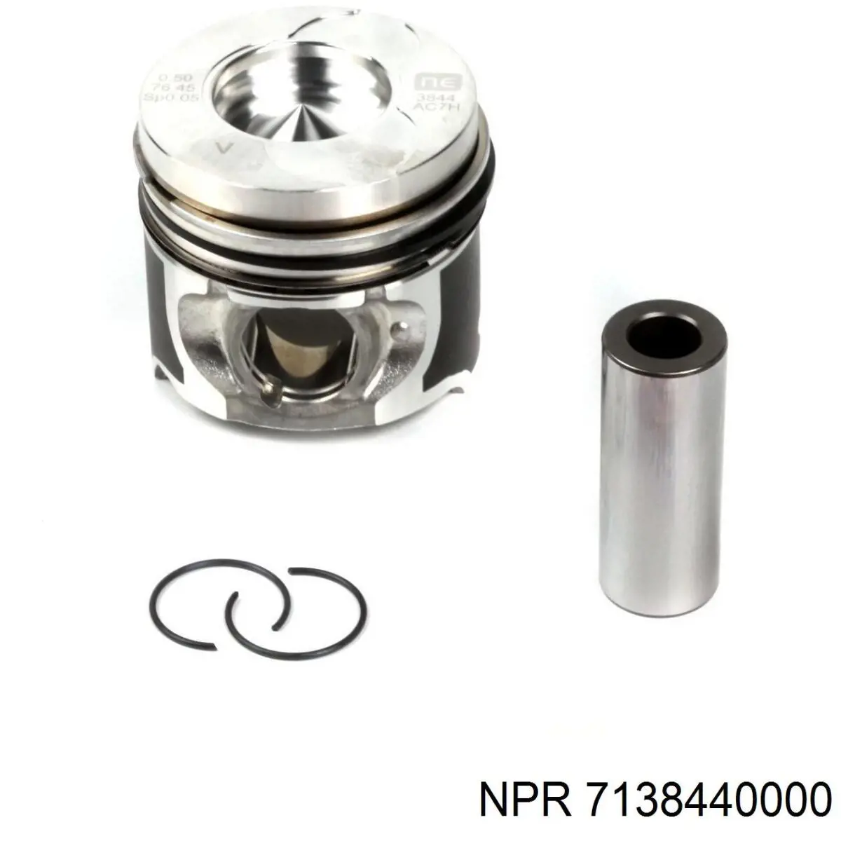 Купити 7701475703 Renault (RVI) Поршень в комплекті на 1 циліндр, STD