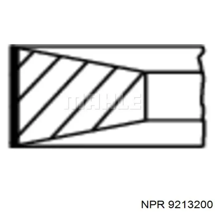 8921320000 NE/NPR кільця поршневі на 1 циліндр, std.