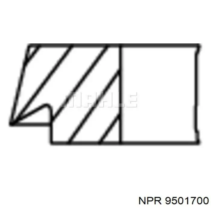 Поршні і шатуни NE/NPR 9501700 ціна, від 5.97 USD