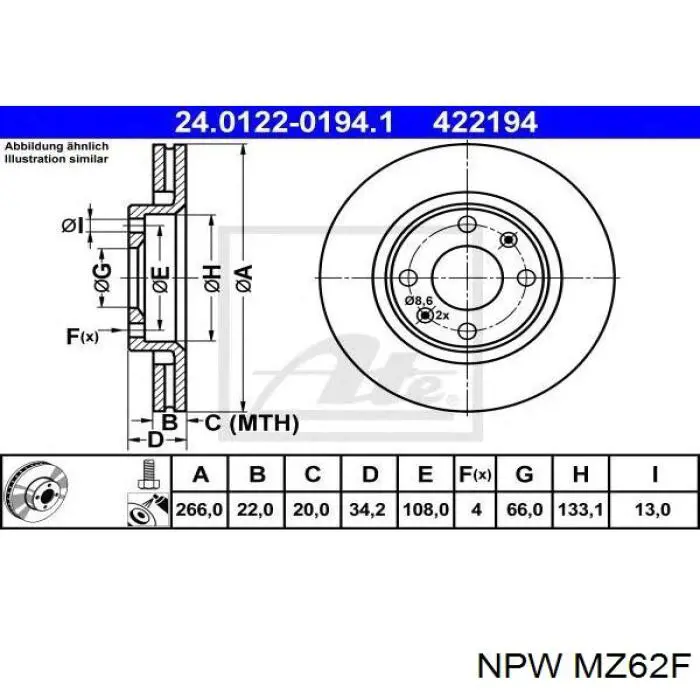 R24115150A Mazda Гідромуфта приводу вентилятора