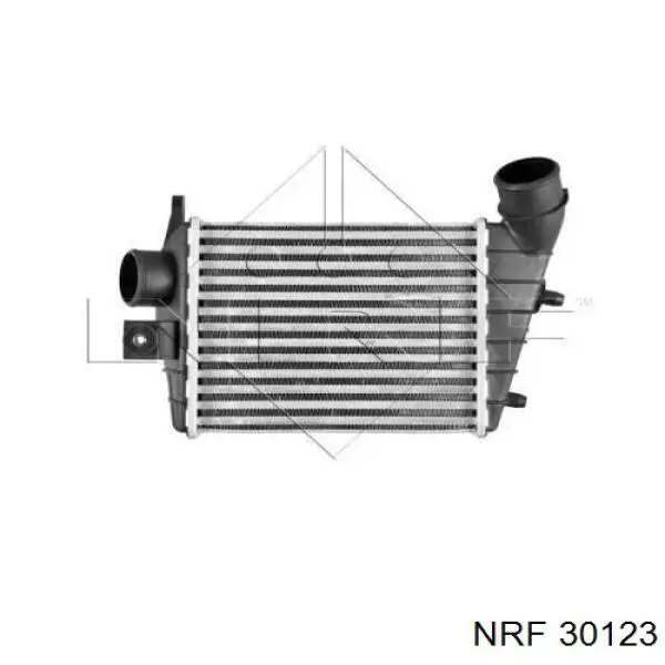 30123 NRF радіатор интеркуллера