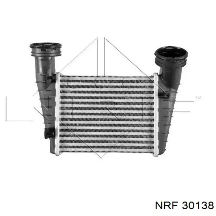 30138 NRF радіатор интеркуллера