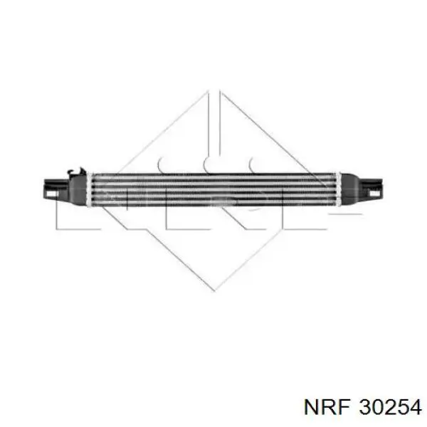 30254 NRF радіатор интеркуллера