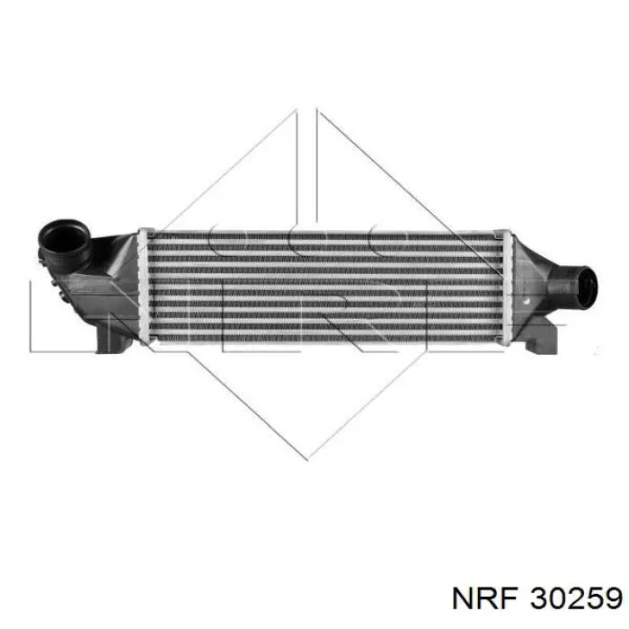 Купити 4522846 Ford Радіатор интеркуллера