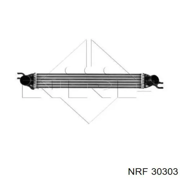 30303 NRF радіатор интеркуллера