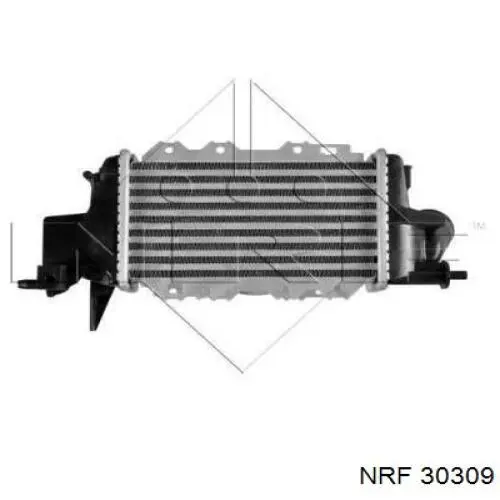30309 NRF радіатор интеркуллера