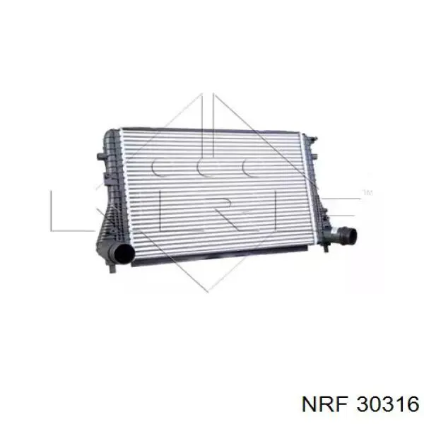 Радіатор інтеркулера AVA FP74T110AV