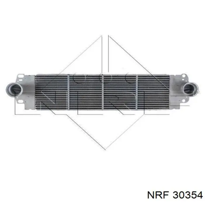 30354 NRF радіатор интеркуллера