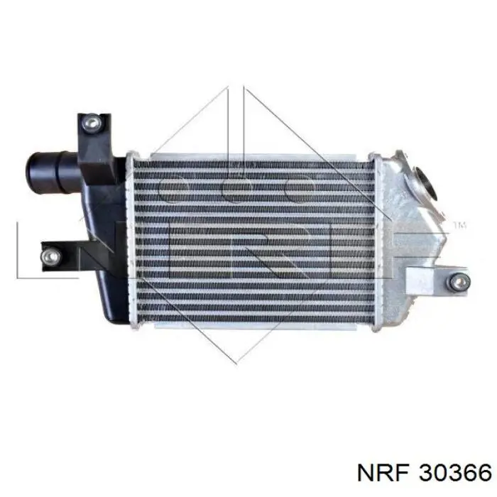 30366 NRF радіатор интеркуллера