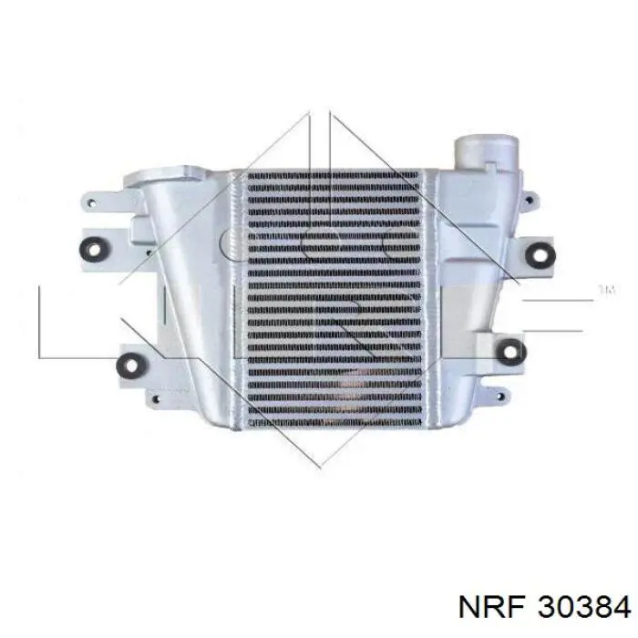 Купити DN4457 AVA Радіатор интеркуллера