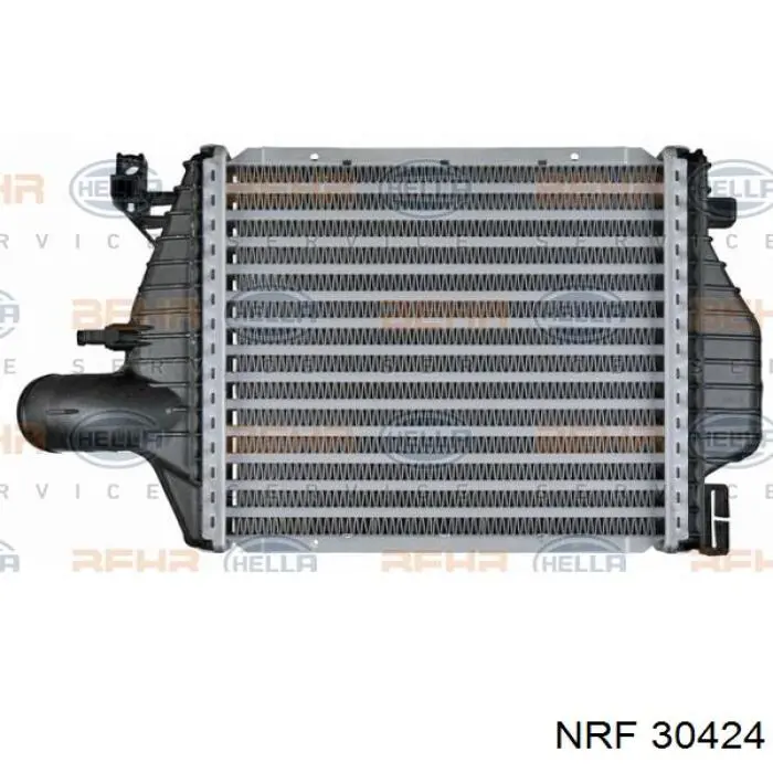 30424 NRF радіатор интеркуллера