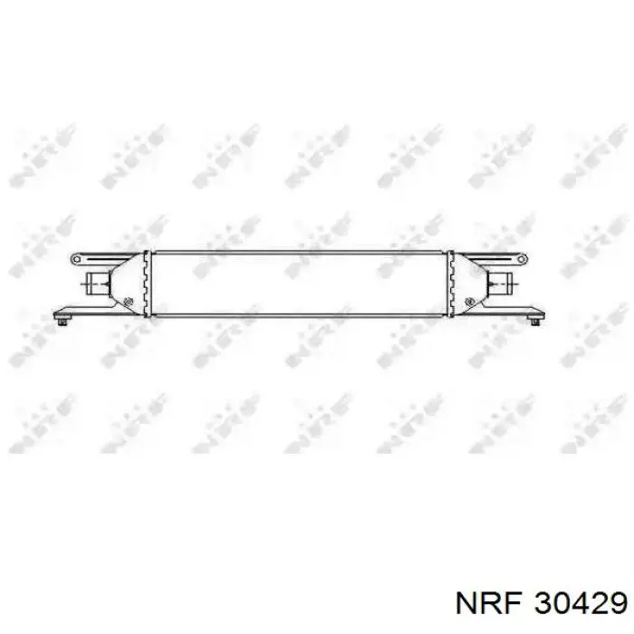 Система охолодження наддувочного повітря NRF 30429 ціна, від 82.26 USD