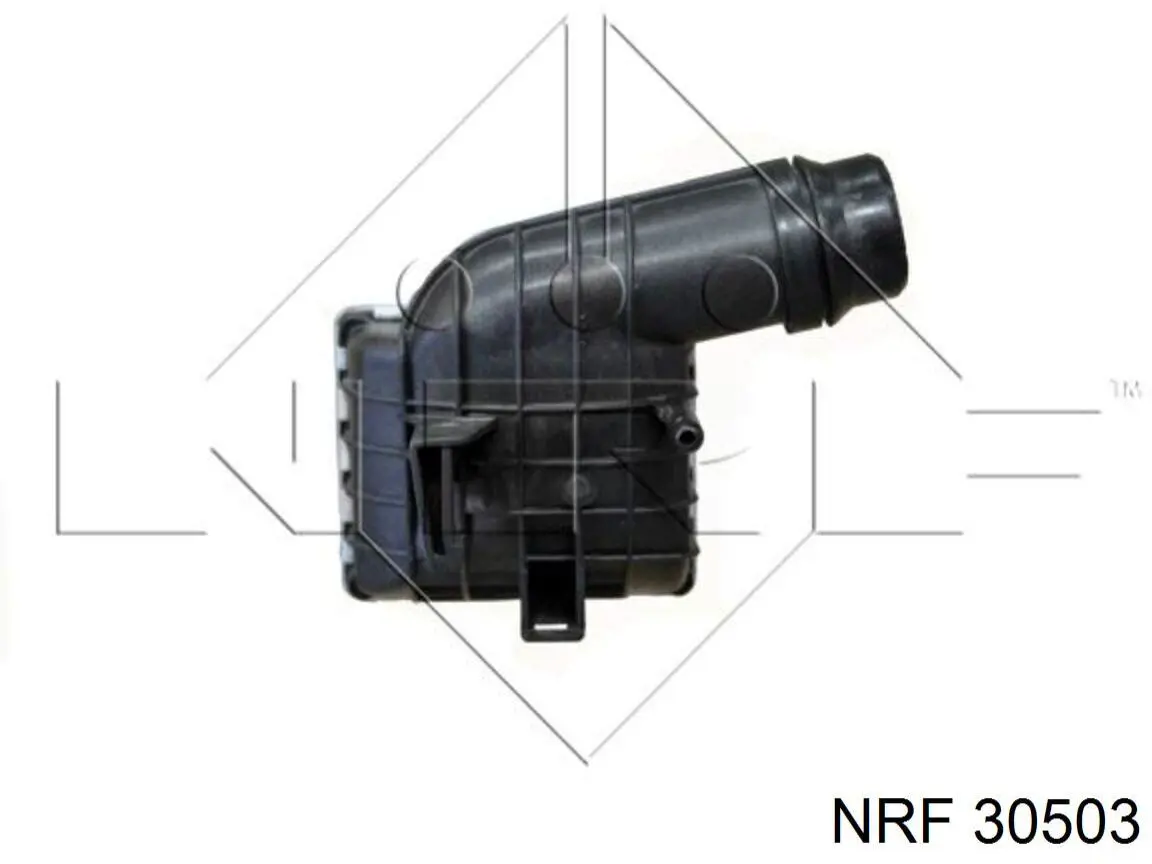 30503 NRF радіатор интеркуллера