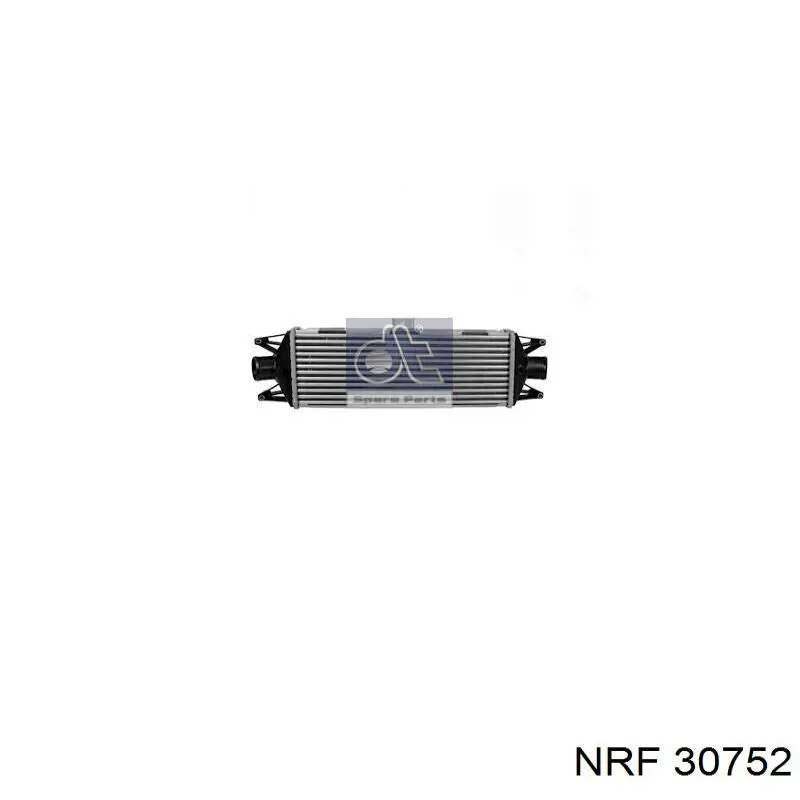 Купити 30752 NRF Радіатор интеркуллера