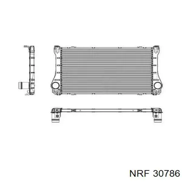 Купити 179400R020 Toyota Радіатор интеркуллера