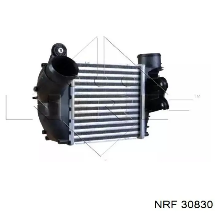 Купити 30830 NRF Радіатор интеркуллера