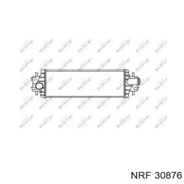 Купити RTA4358 AVA Радіатор интеркуллера