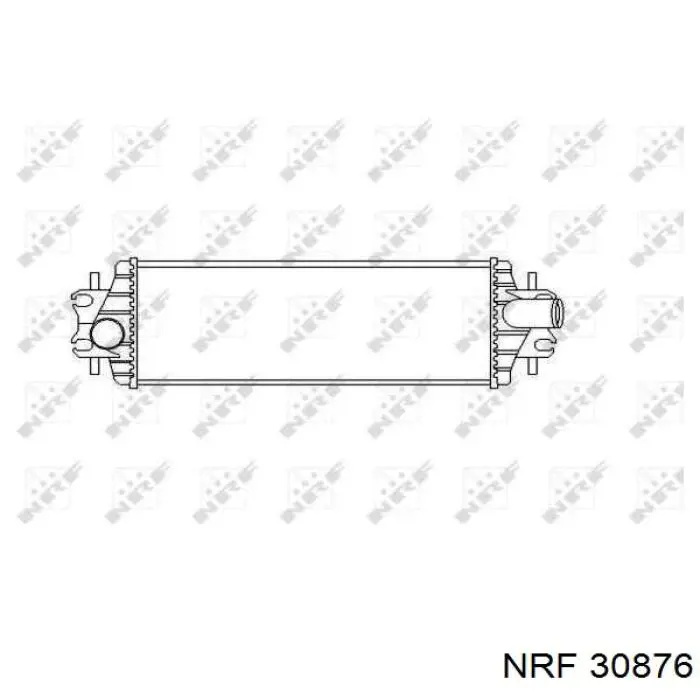 30876 NRF радіатор интеркуллера