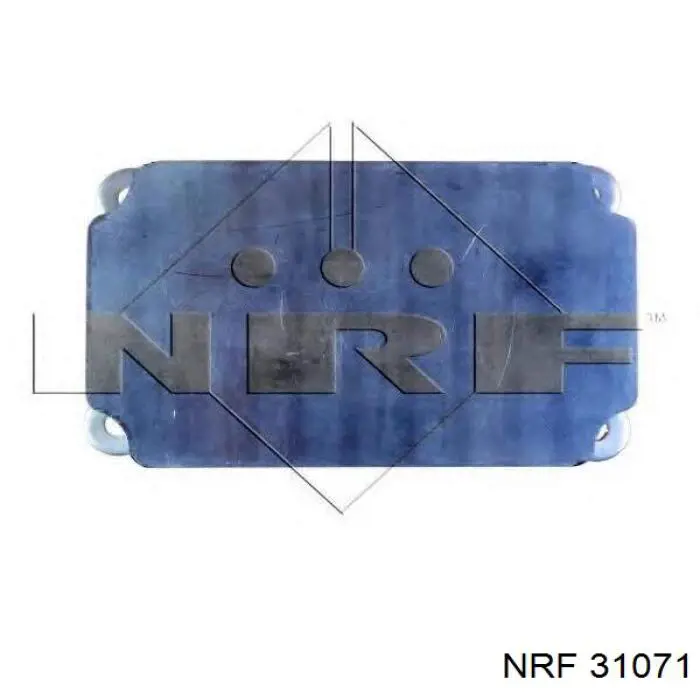 Радіатор масляний (холодильник), під фільтром NRF 31071 ціна, від 46.59 USD