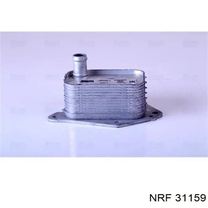 31159 NRF Радіатор масляний (холодильник), під фільтром