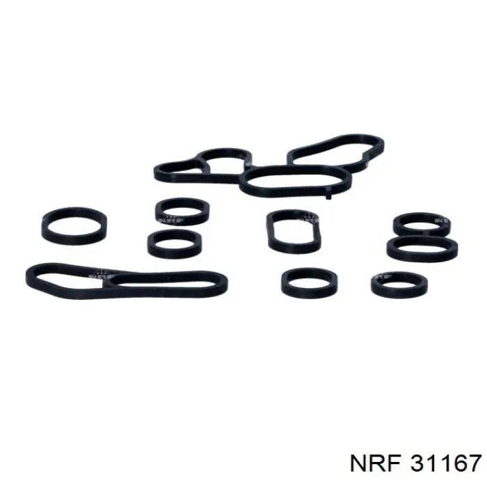 31167 NRF радіатор масляний