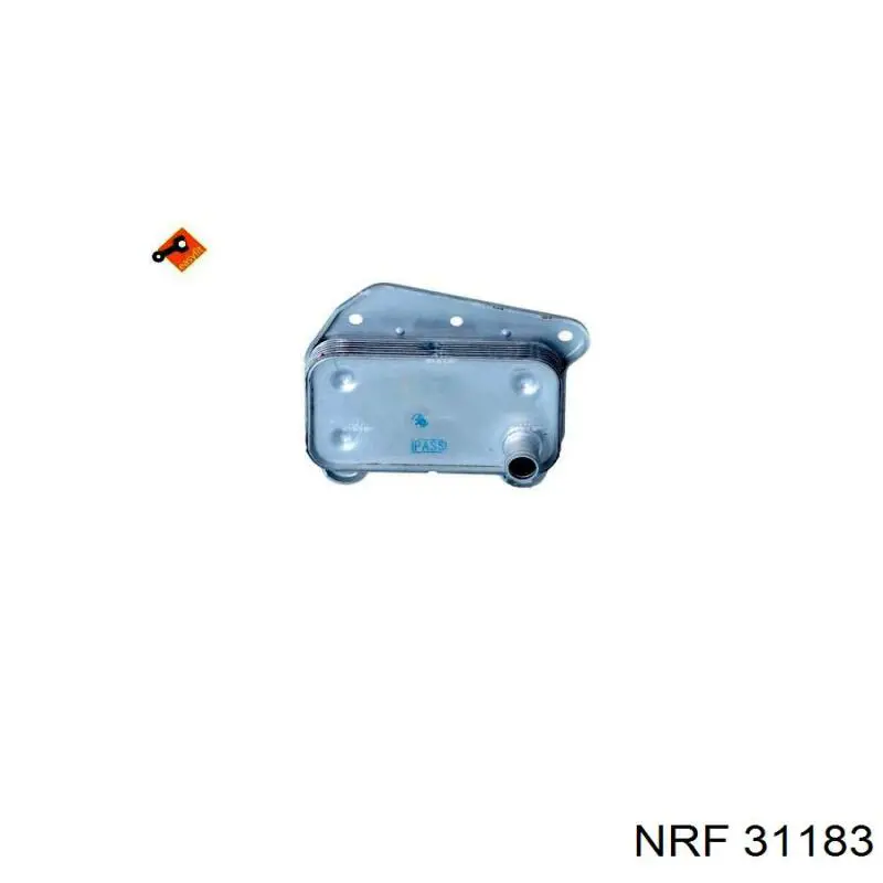 Радіатор масляний 31183 NRF
