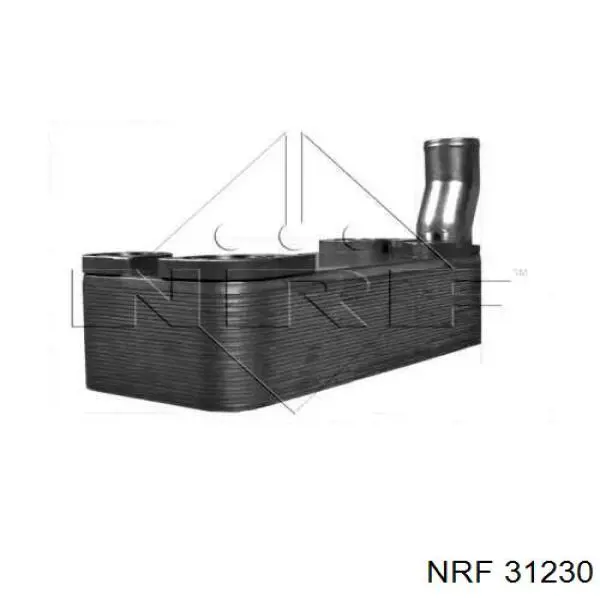 Масляний радіатор охолодження рідини АКПП NRF 31230