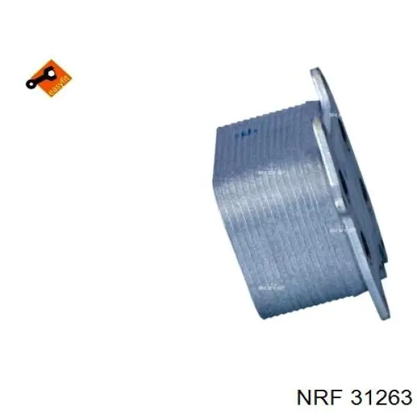 Купити 31263 NRF Радіатор масляний (холодильник), під фільтром