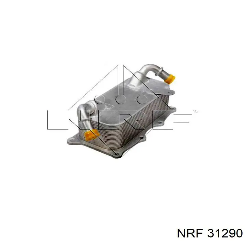 58F1L81 Polcar радіатор масляний (холодильник, під фільтром)