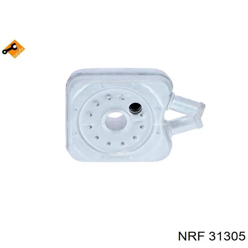 31305 NRF радіатор масляний (холодильник, під фільтром)