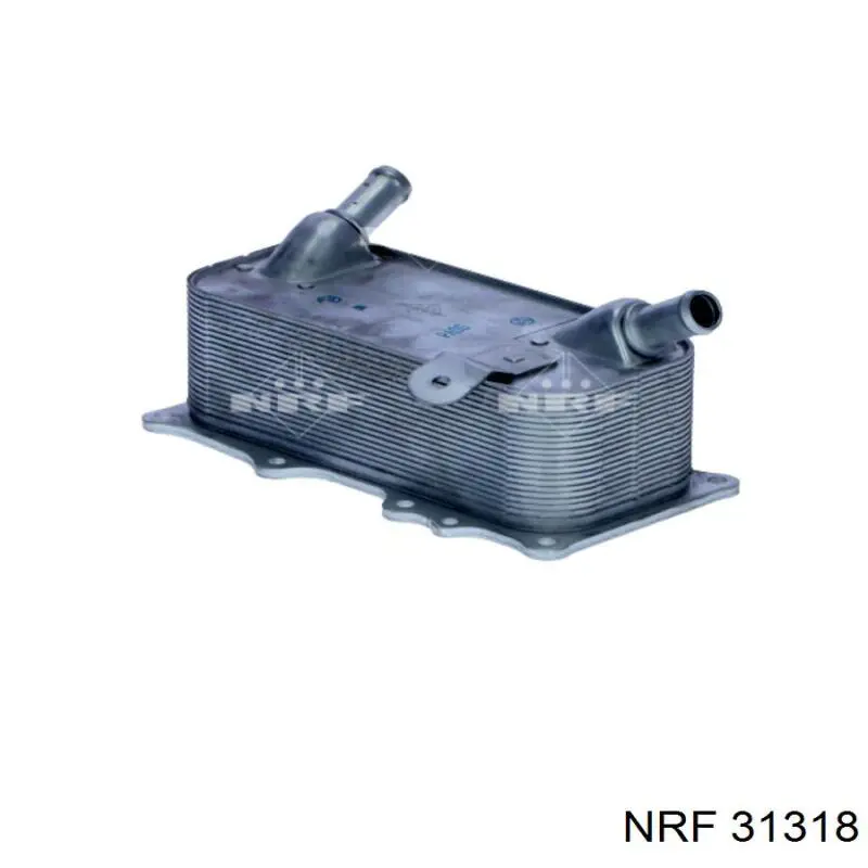 31318 NRF радіатор масляний (холодильник, під фільтром)