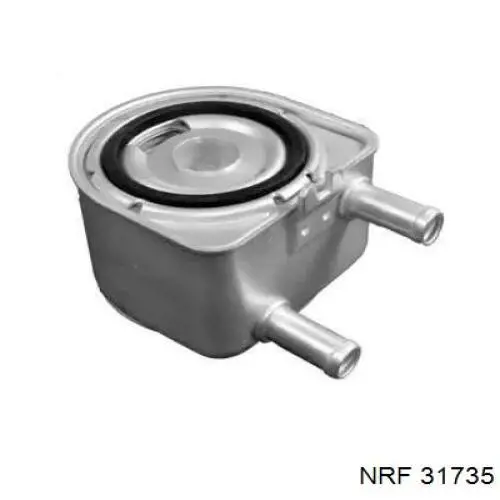 Купити 31735 NRF Радіатор масляний (холодильник), під фільтром